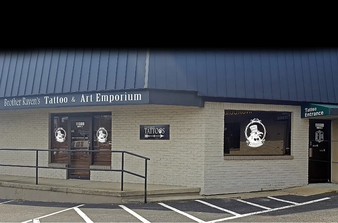 Brother Raven's Tattoo & Art Emporium storefront