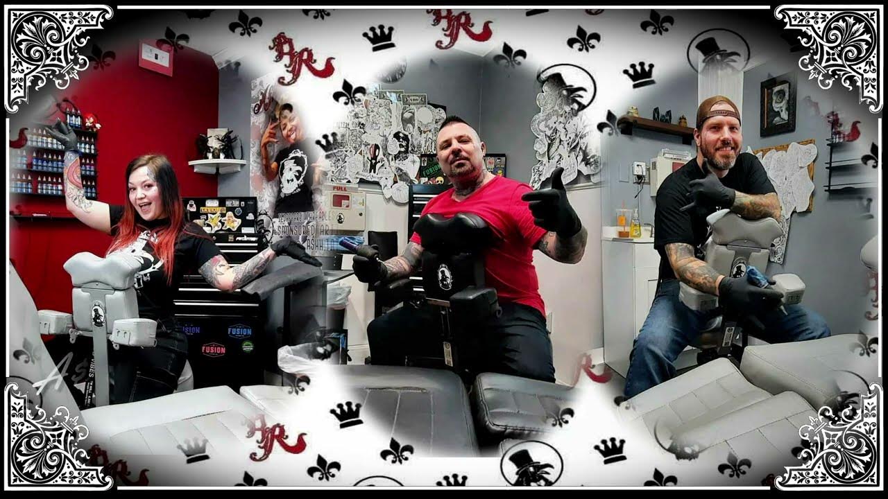 Brother Raven's artists at work