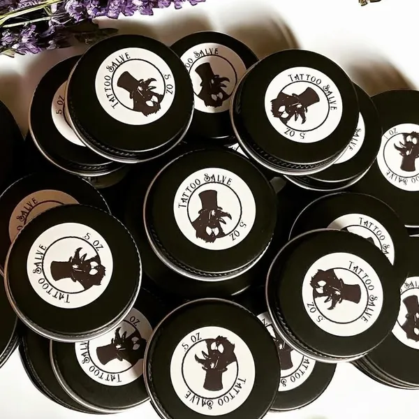 Brother Raven's handmade tattoo salve